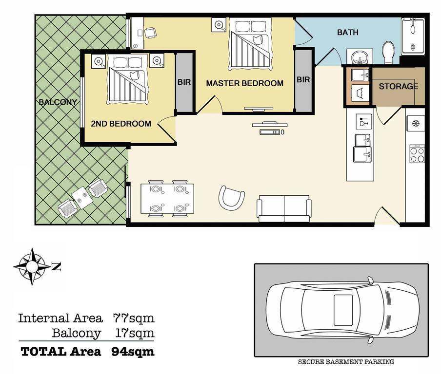 Apartament ☆ Heart Of St Kilda ☆ Infinity Pool+Parking+Wifi Melbourne Zewnętrze zdjęcie